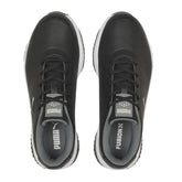 Puma Men’s Fusion Tech SL MD Spikeless Golf Shoes – Black/Quiet Shade